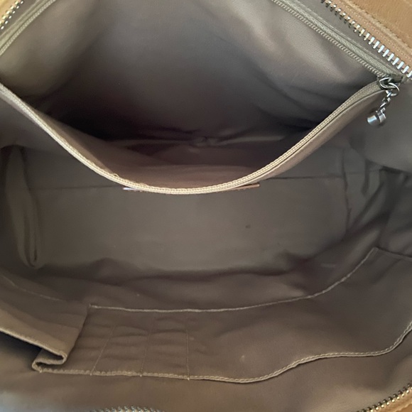 Coach X-Large Saddle Leather Book Bag Tote - Picture 10 of 14